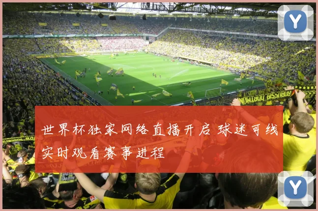世界杯独家网络直播开启 球迷可线实时观看赛事进程